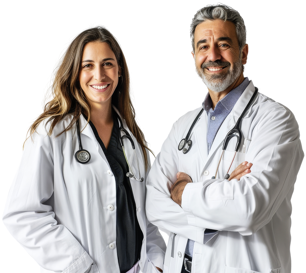 Médicos parceiros.